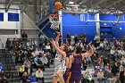 MBBall vs Emerson  Wheaton College Men's Basketball vs Emerson College is the first round of the NEWMAC Basketball Championships. - Photo By: KEITH NORDSTROM : Wheaton, basketball, NEWMAC MBBall2024